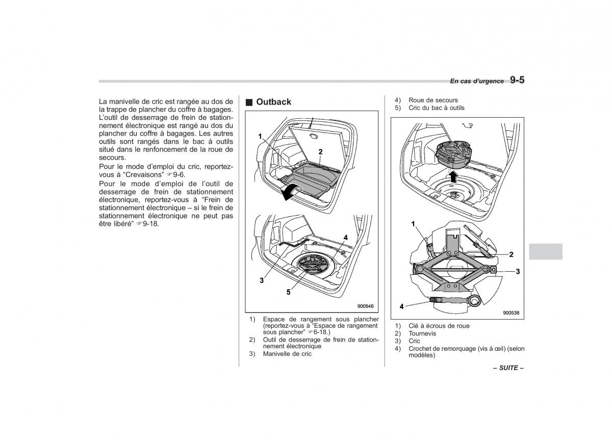 Subaru Outback Legacy IV 4 manuel du proprietaire / page 379