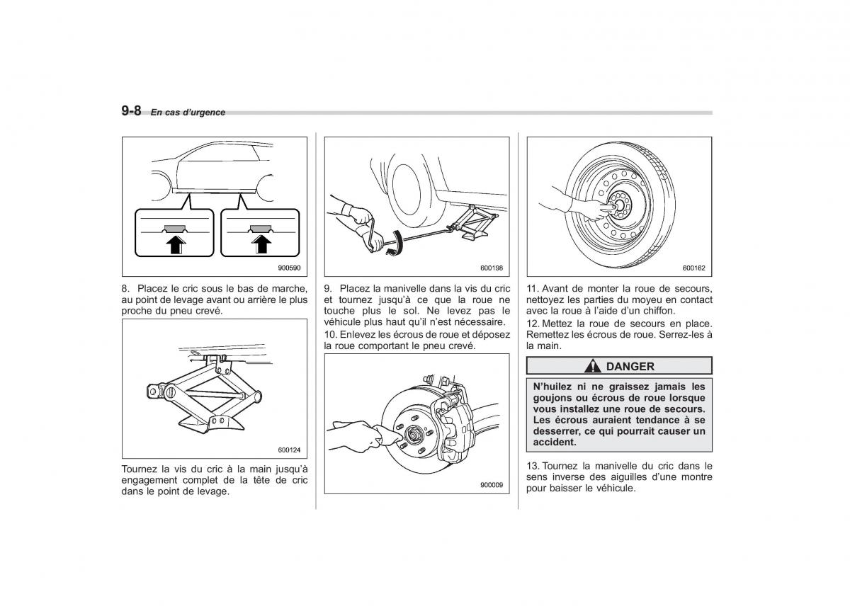 Subaru Outback Legacy IV 4 manuel du proprietaire / page 382