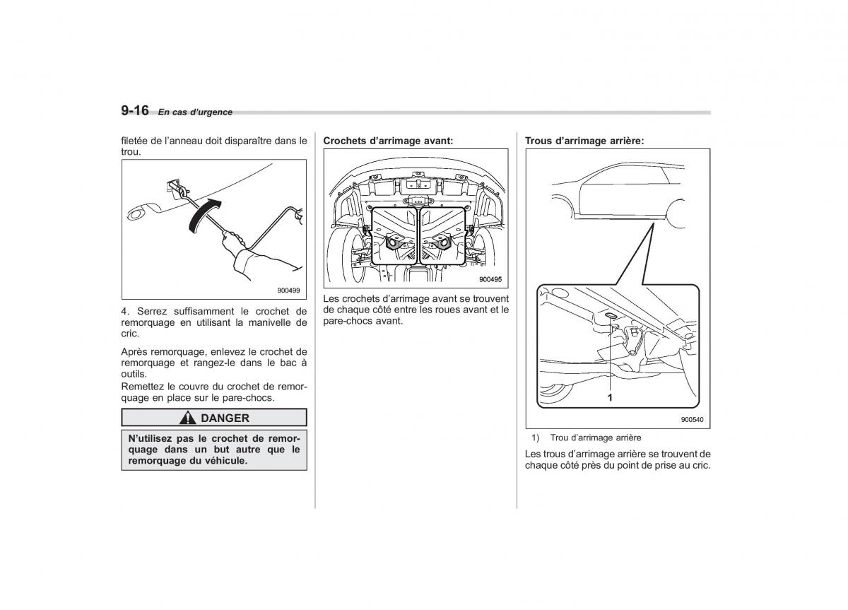 Subaru Outback Legacy IV 4 manuel du proprietaire / page 390