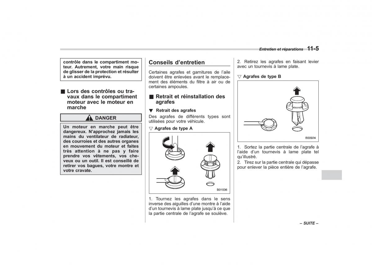 Subaru Outback Legacy IV 4 manuel du proprietaire / page 407