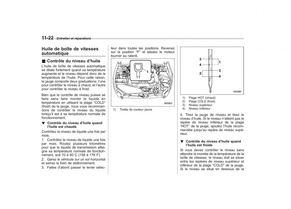 Subaru Outback Legacy IV 4 manuel du proprietaire / page 424