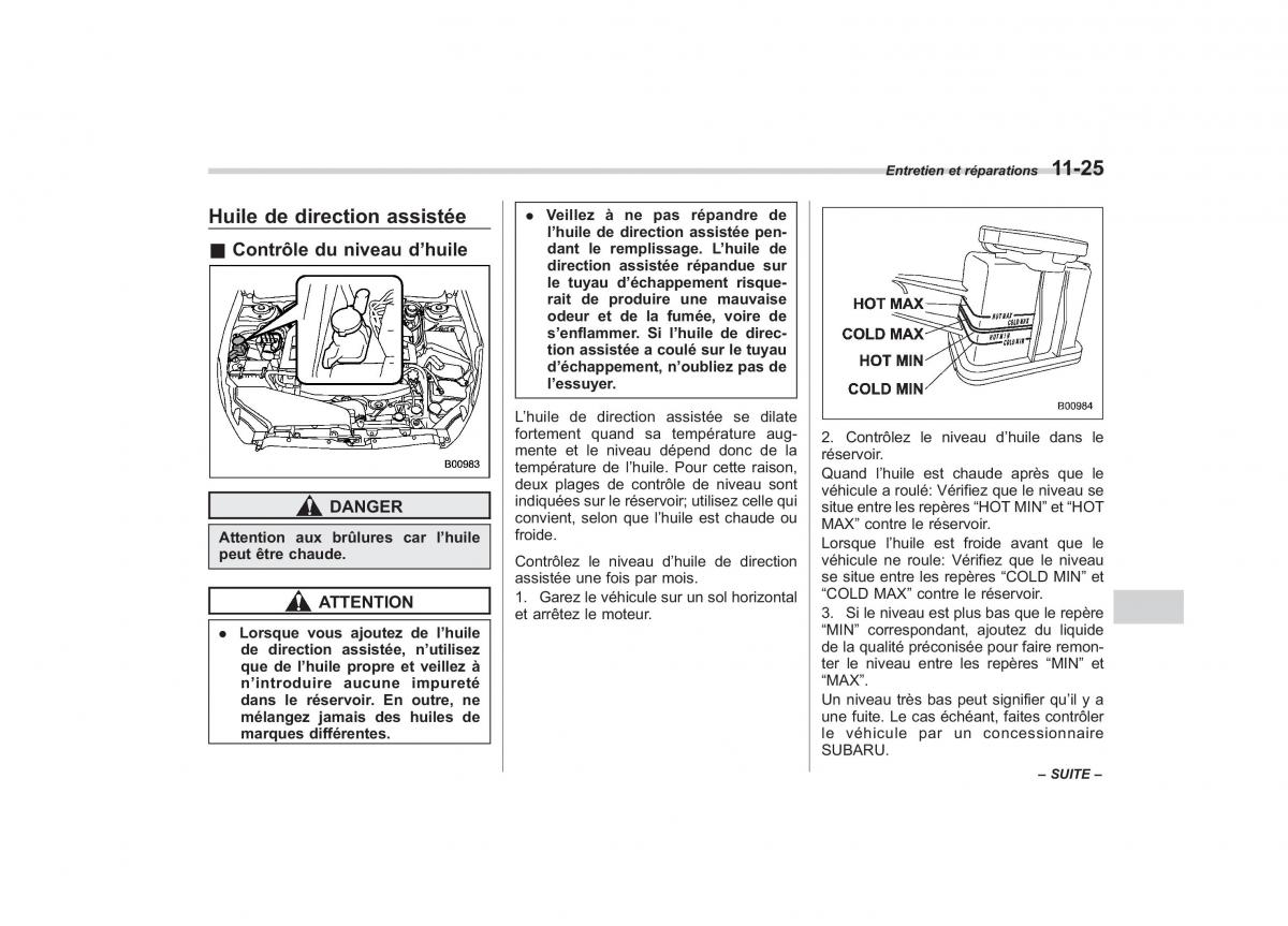 Subaru Outback Legacy IV 4 manuel du proprietaire / page 427