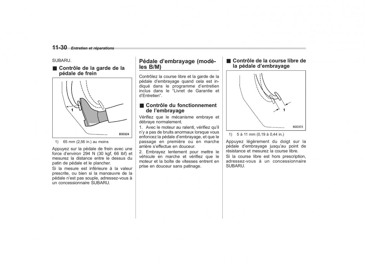 Subaru Outback Legacy IV 4 manuel du proprietaire / page 432