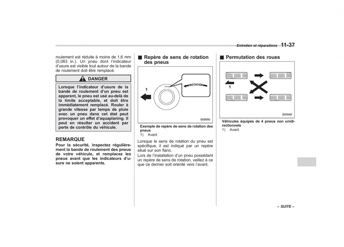 Subaru Outback Legacy IV 4 manuel du proprietaire / page 439