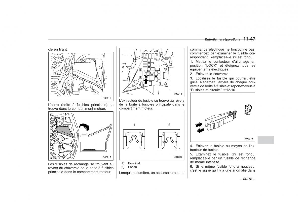 Subaru Outback Legacy IV 4 manuel du proprietaire / page 449