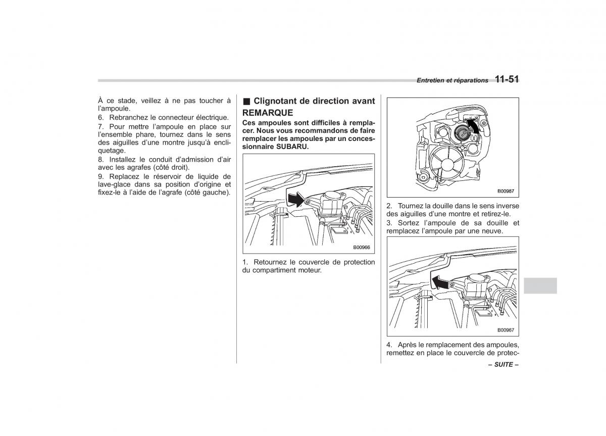 Subaru Outback Legacy IV 4 manuel du proprietaire / page 453