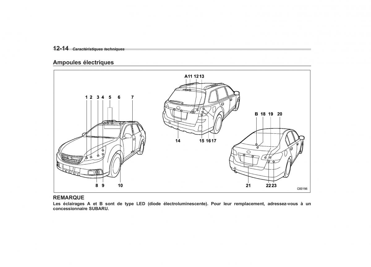 Subaru Outback Legacy IV 4 manuel du proprietaire / page 475