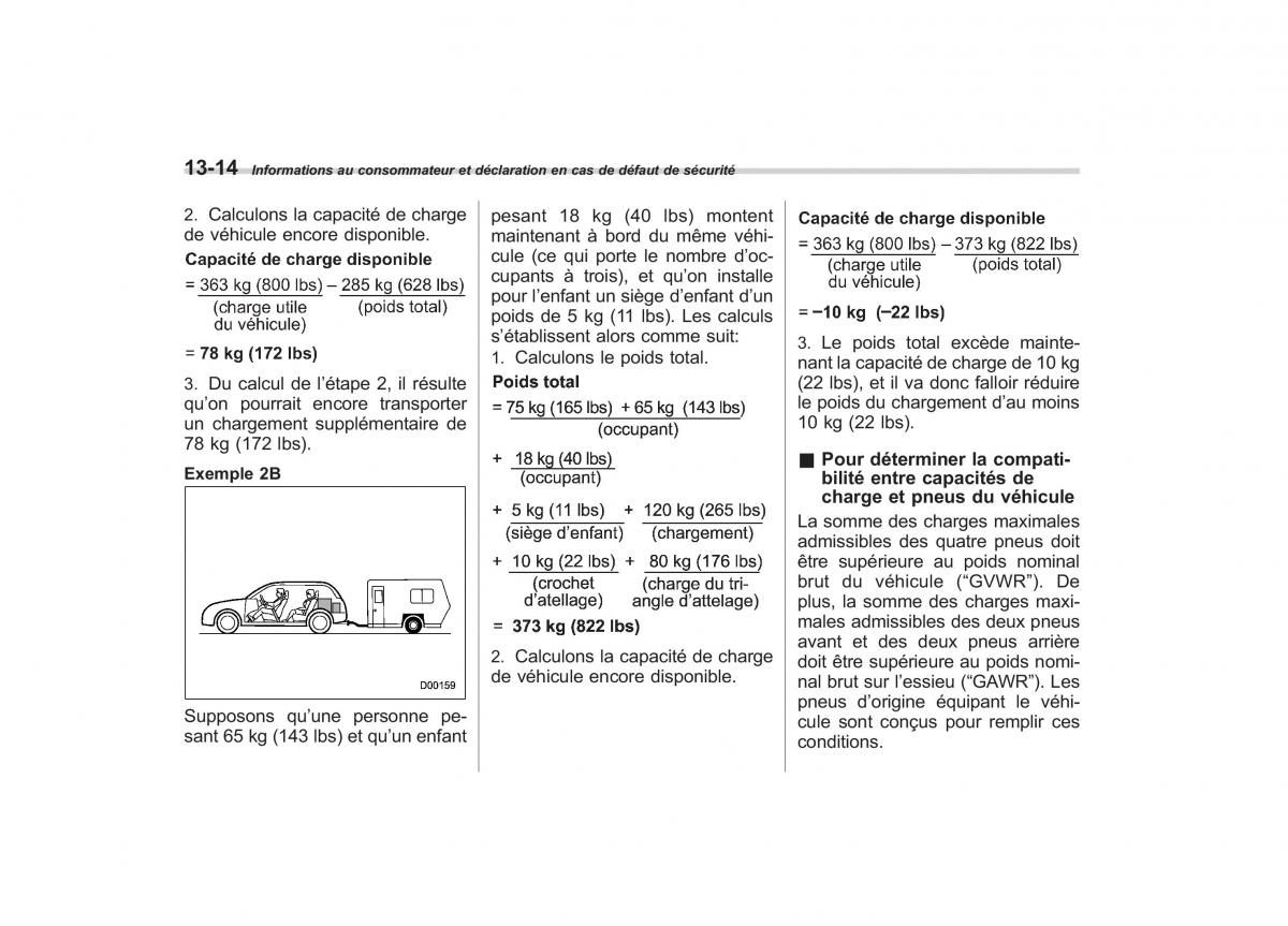 Subaru Outback Legacy IV 4 manuel du proprietaire / page 492