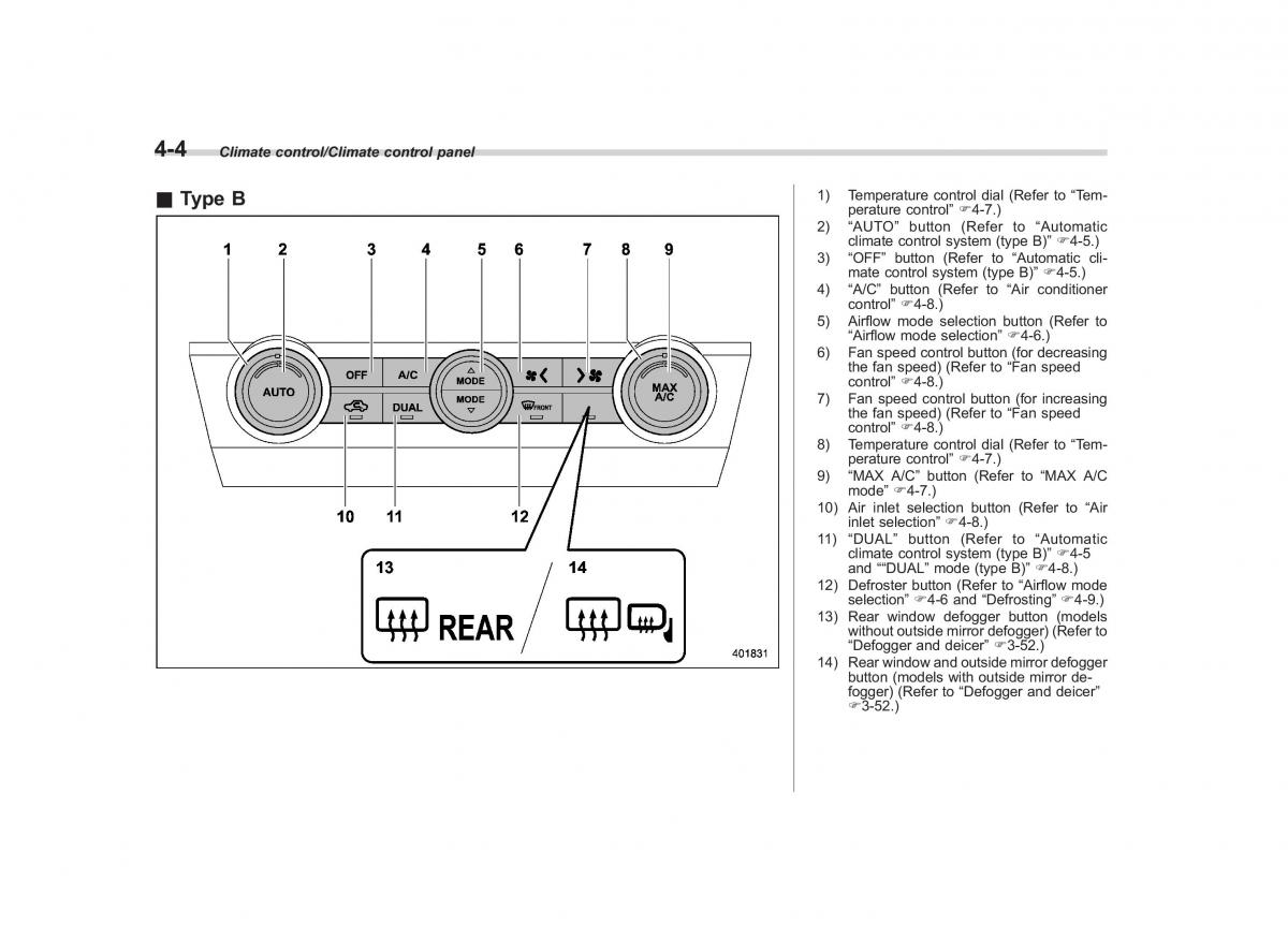 Subaru Outback Legacy V 5 owners manual / page 219