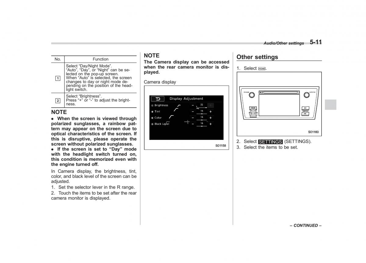 Subaru Outback Legacy V 5 owners manual / page 238