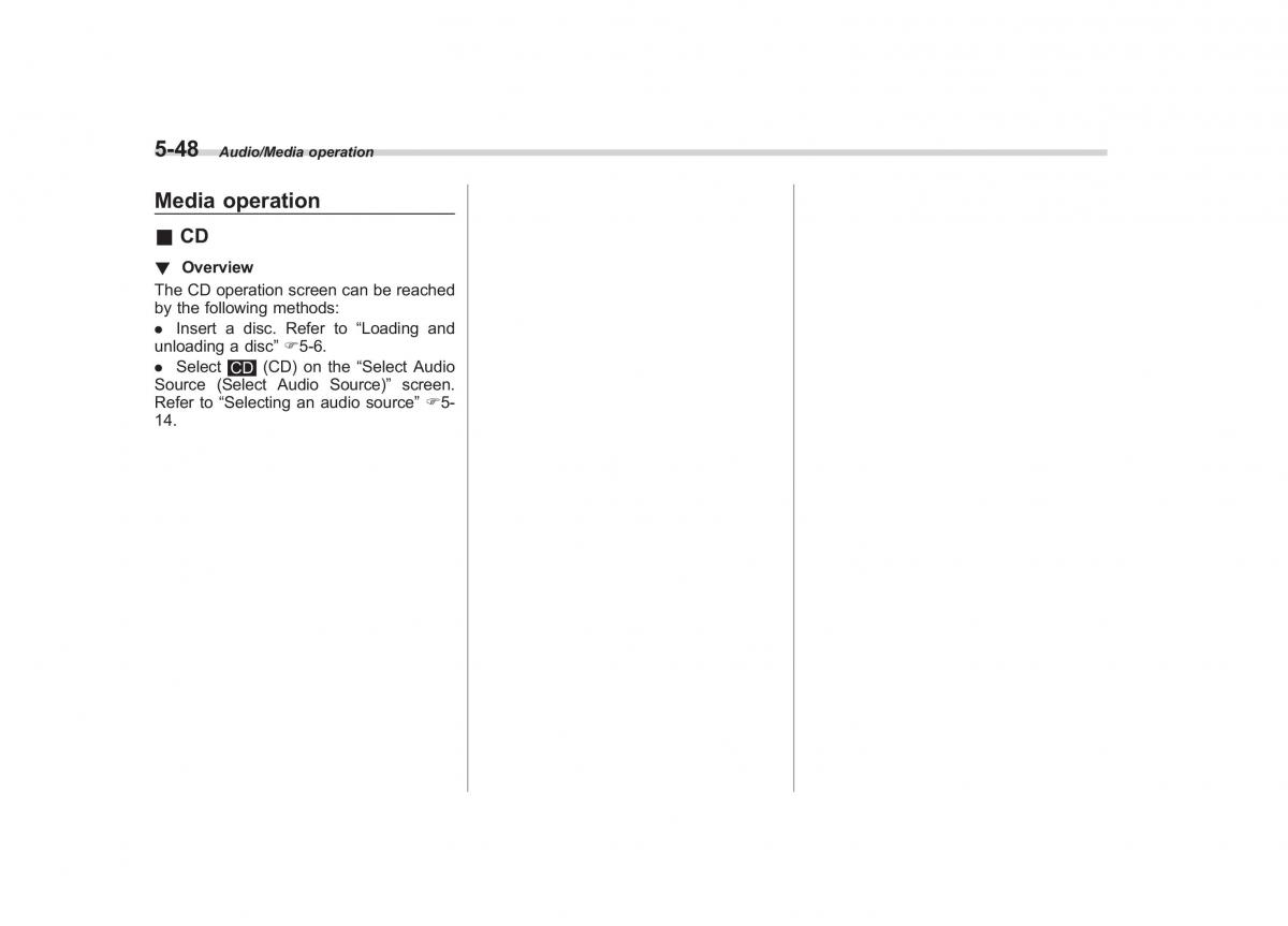 Subaru Outback Legacy V 5 owners manual / page 275