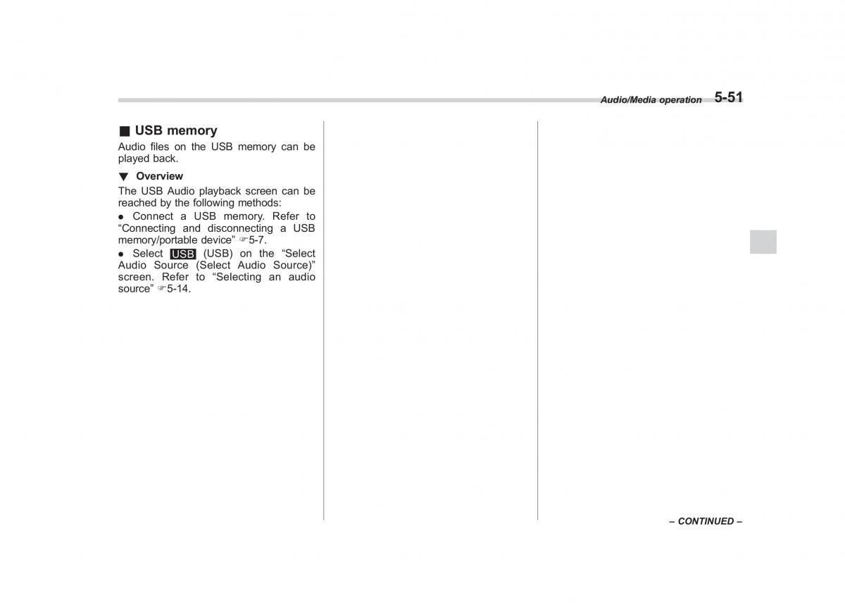 Subaru Outback Legacy V 5 owners manual / page 278