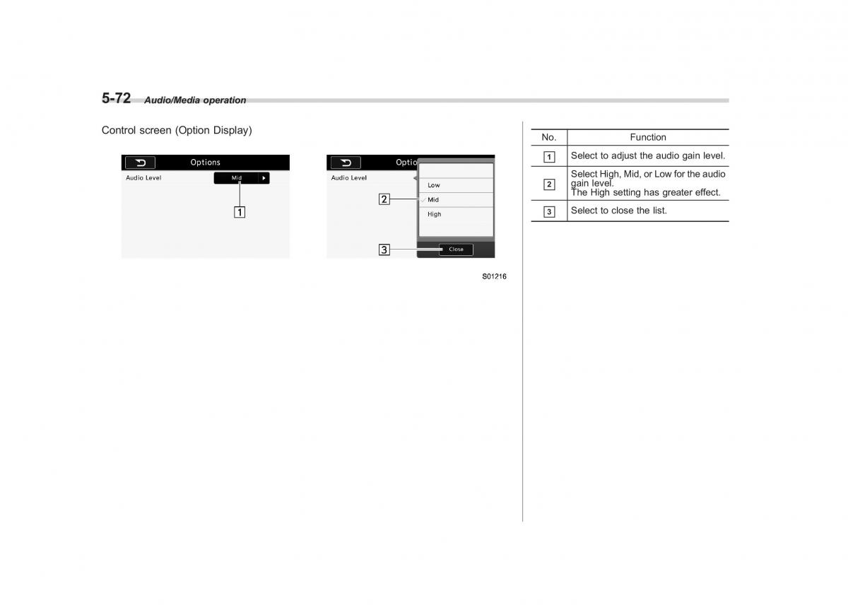 Subaru Outback Legacy V 5 owners manual / page 299