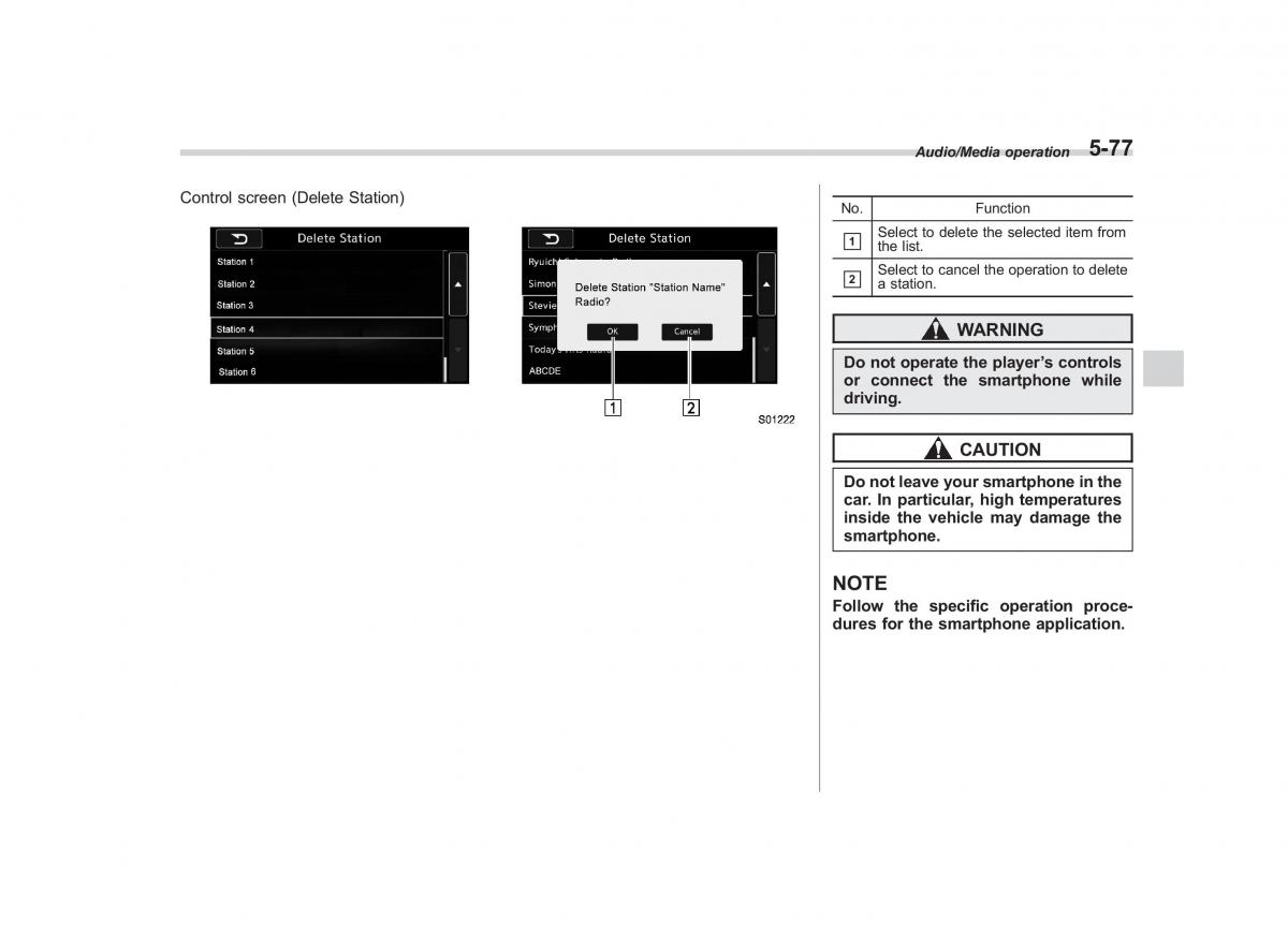 Subaru Outback Legacy V 5 owners manual / page 304