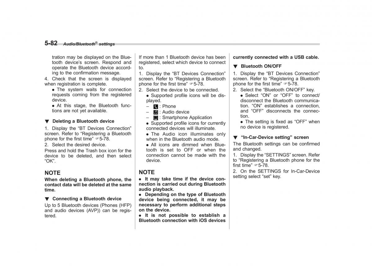 Subaru Outback Legacy V 5 owners manual / page 309