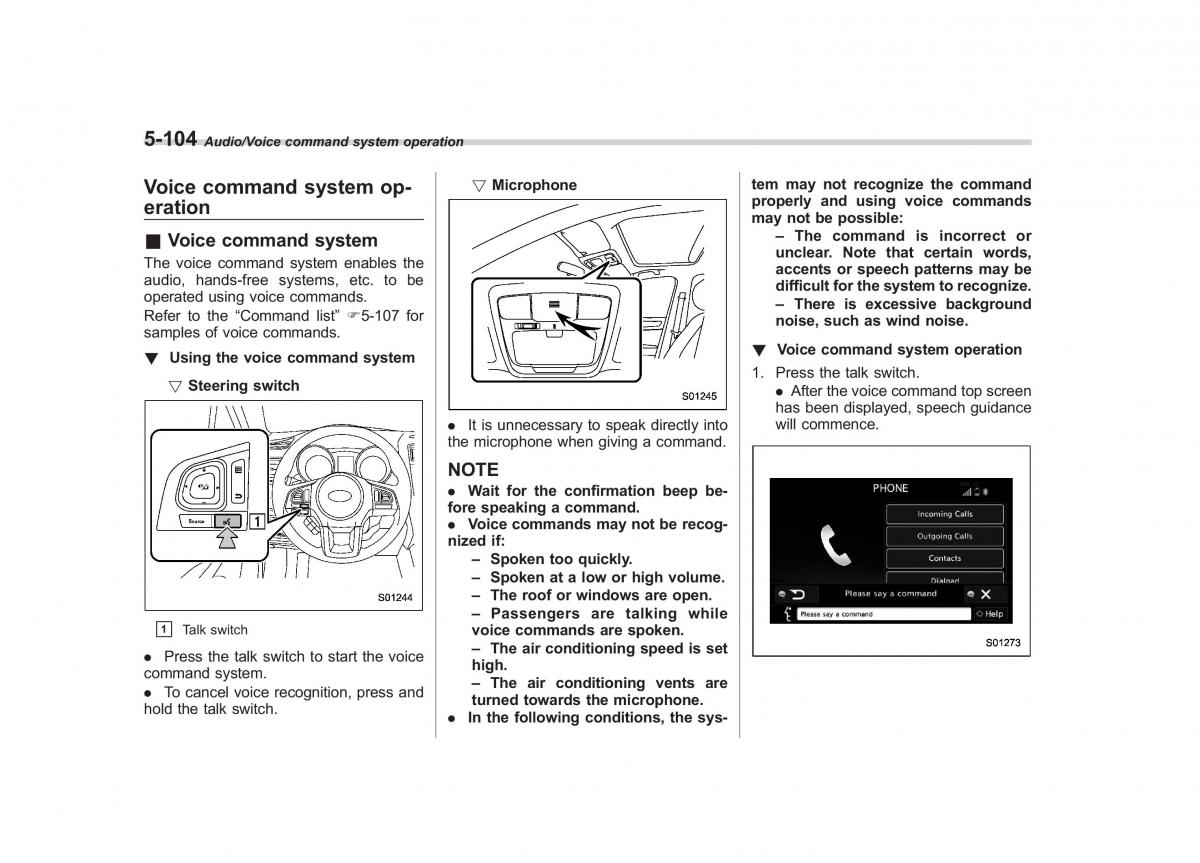 Subaru Outback Legacy V 5 owners manual / page 331