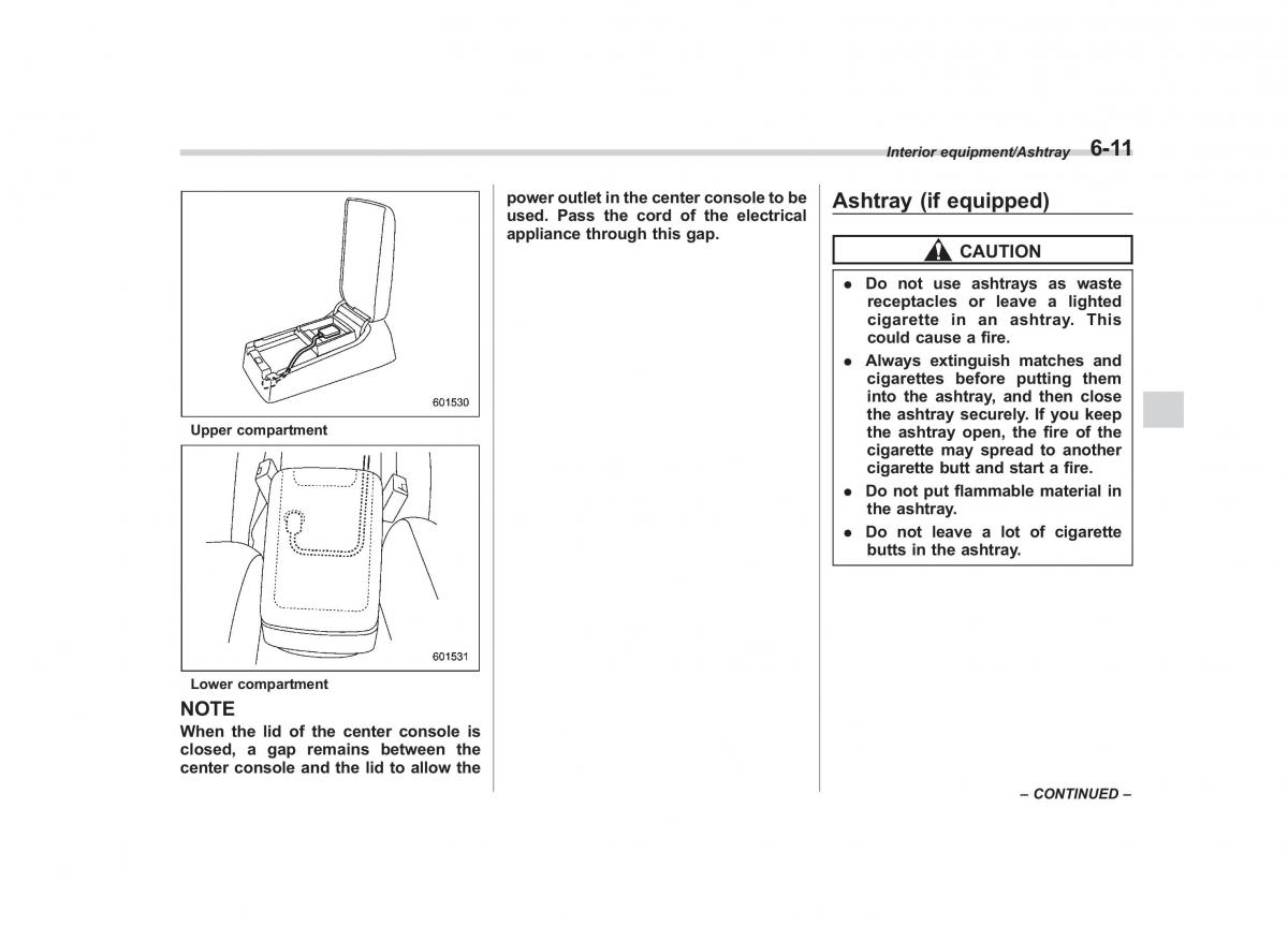 Subaru Outback Legacy V 5 owners manual / page 350