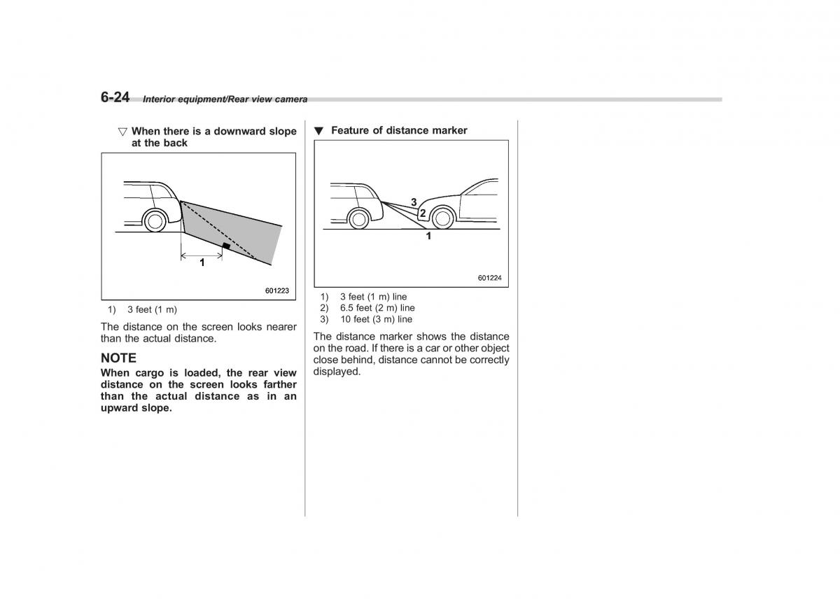 Subaru Outback Legacy V 5 owners manual / page 363