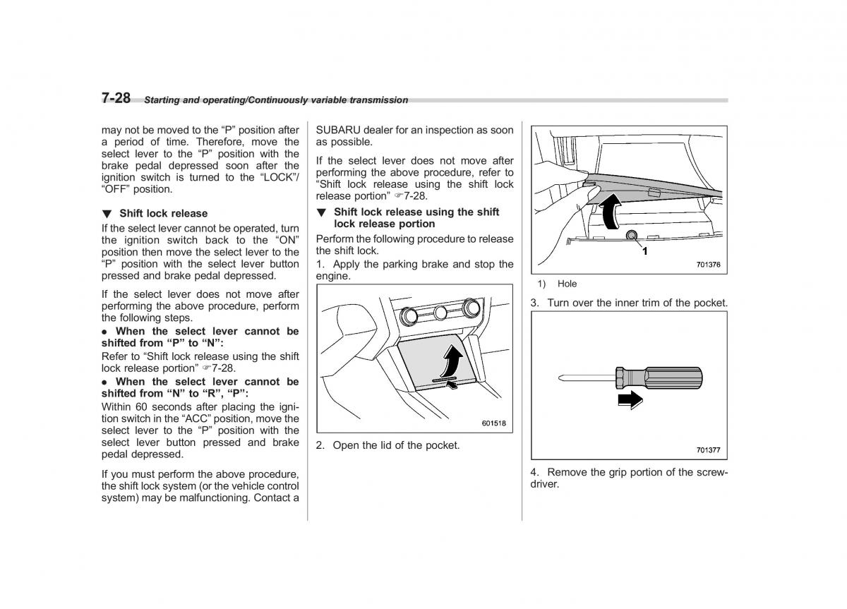 Subaru Outback Legacy V 5 owners manual / page 391