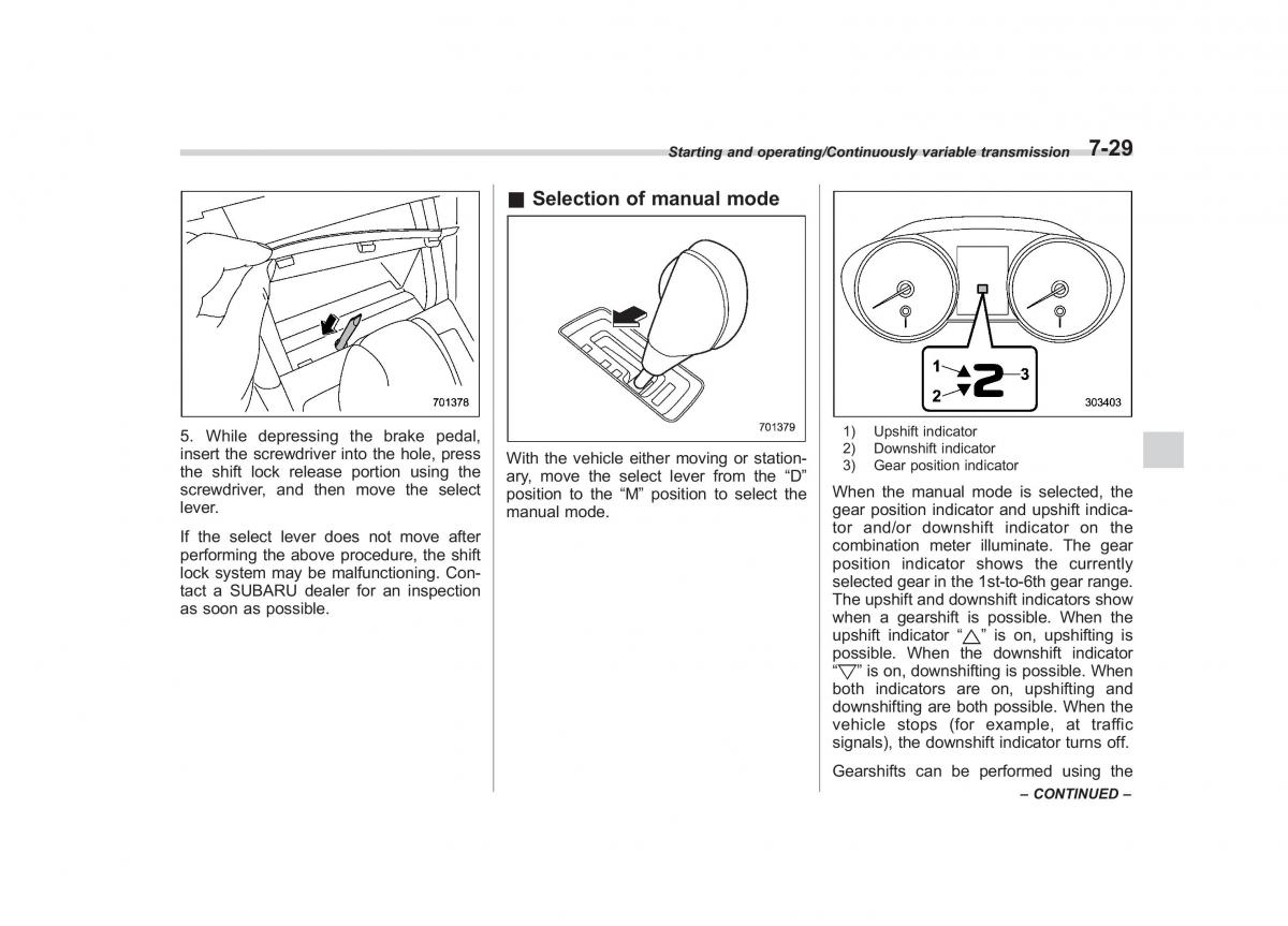 Subaru Outback Legacy V 5 owners manual / page 392