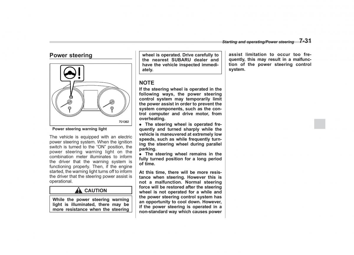 Subaru Outback Legacy V 5 owners manual / page 394