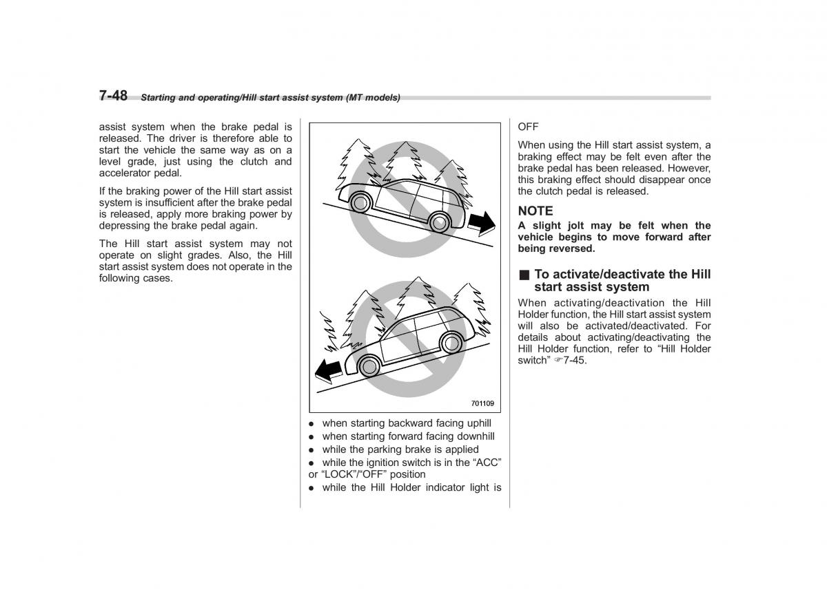 Subaru Outback Legacy V 5 owners manual / page 411