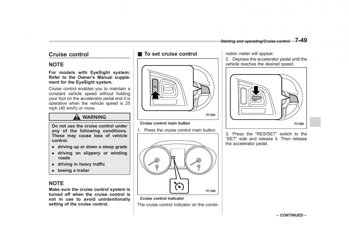 Subaru Outback Legacy V 5 owners manual / page 412