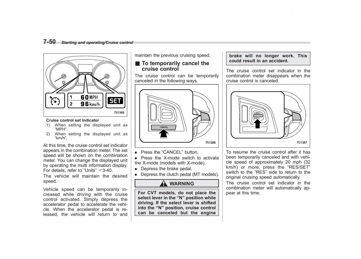 Subaru Outback Legacy V 5 owners manual / page 413