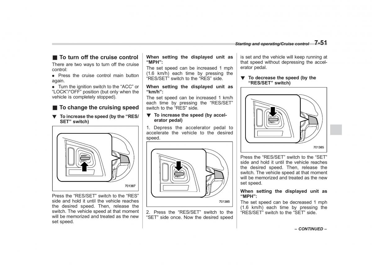 Subaru Outback Legacy V 5 owners manual / page 414