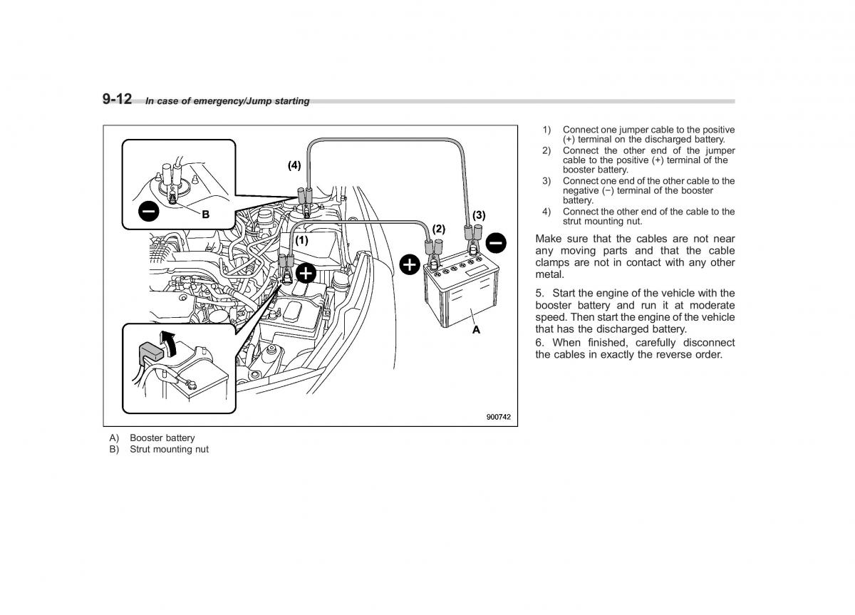 Subaru Outback Legacy V 5 owners manual / page 463