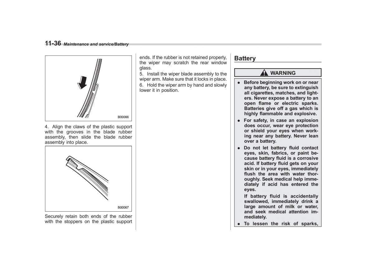 Subaru Outback Legacy V 5 owners manual / page 517