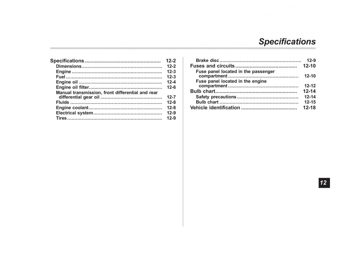 Subaru Outback Legacy V 5 owners manual / page 534