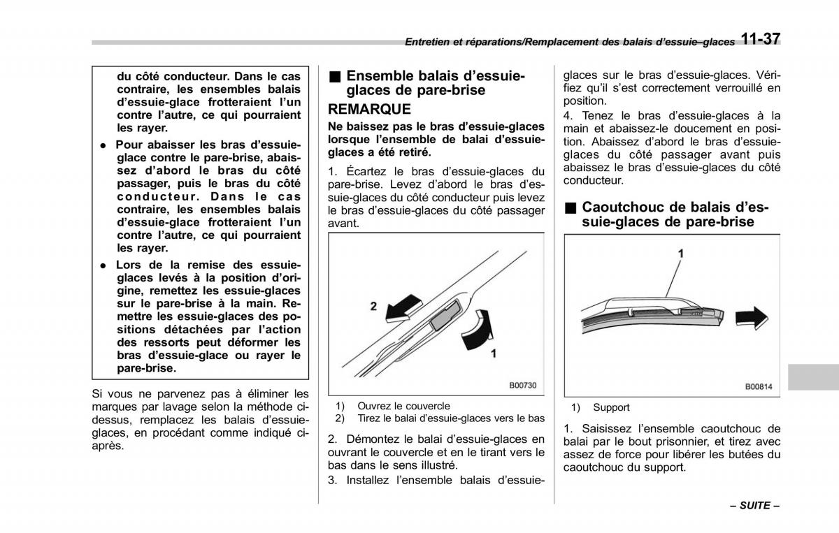 Subaru Outback Legacy V 5 manuel du proprietaire / page 562