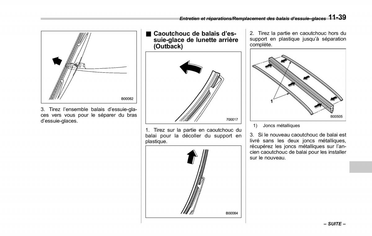 Subaru Outback Legacy V 5 manuel du proprietaire / page 564