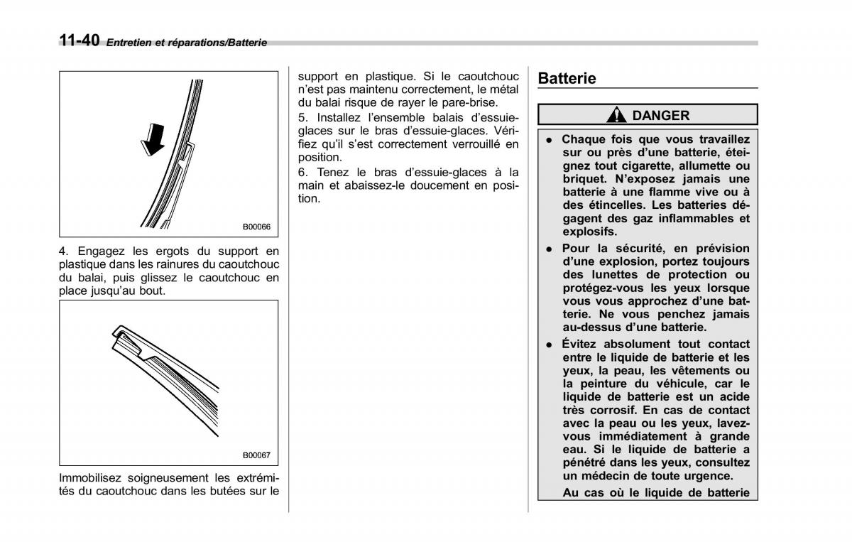 Subaru Outback Legacy V 5 manuel du proprietaire / page 565