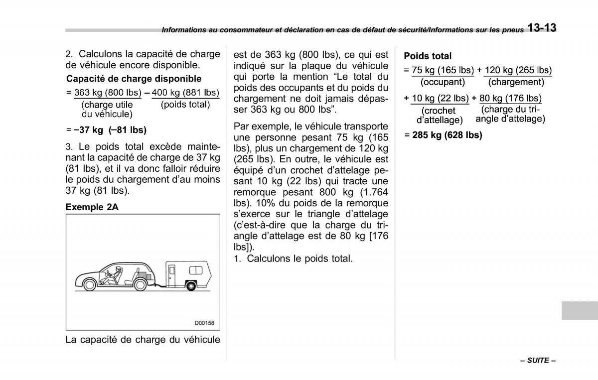 Subaru Outback Legacy V 5 manuel du proprietaire / page 612