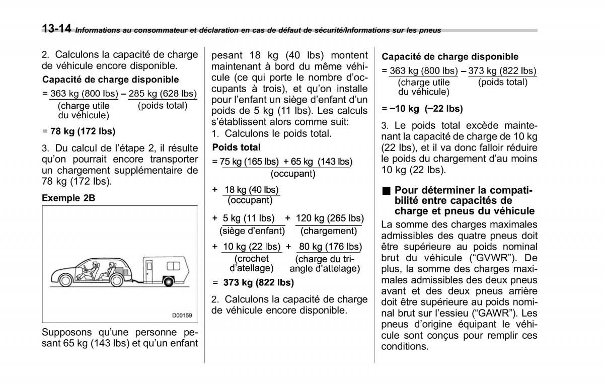 Subaru Outback Legacy V 5 manuel du proprietaire / page 613