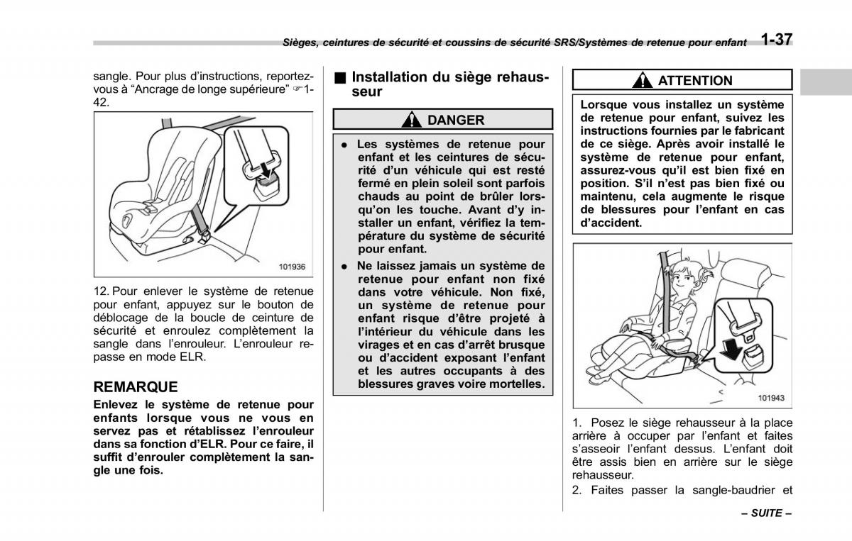 Subaru Outback Legacy V 5 manuel du proprietaire / page 68