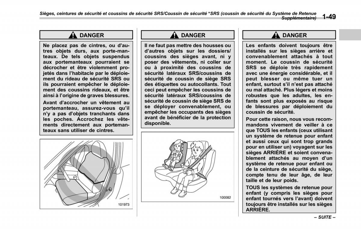 Subaru Outback Legacy V 5 manuel du proprietaire / page 80