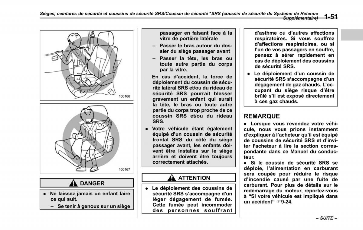 Subaru Outback Legacy V 5 manuel du proprietaire / page 82