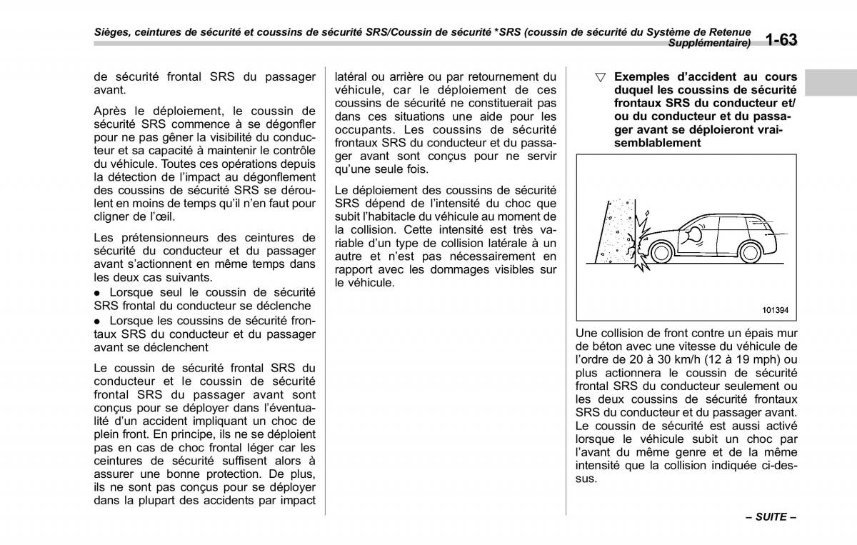 Subaru Outback Legacy V 5 manuel du proprietaire / page 94