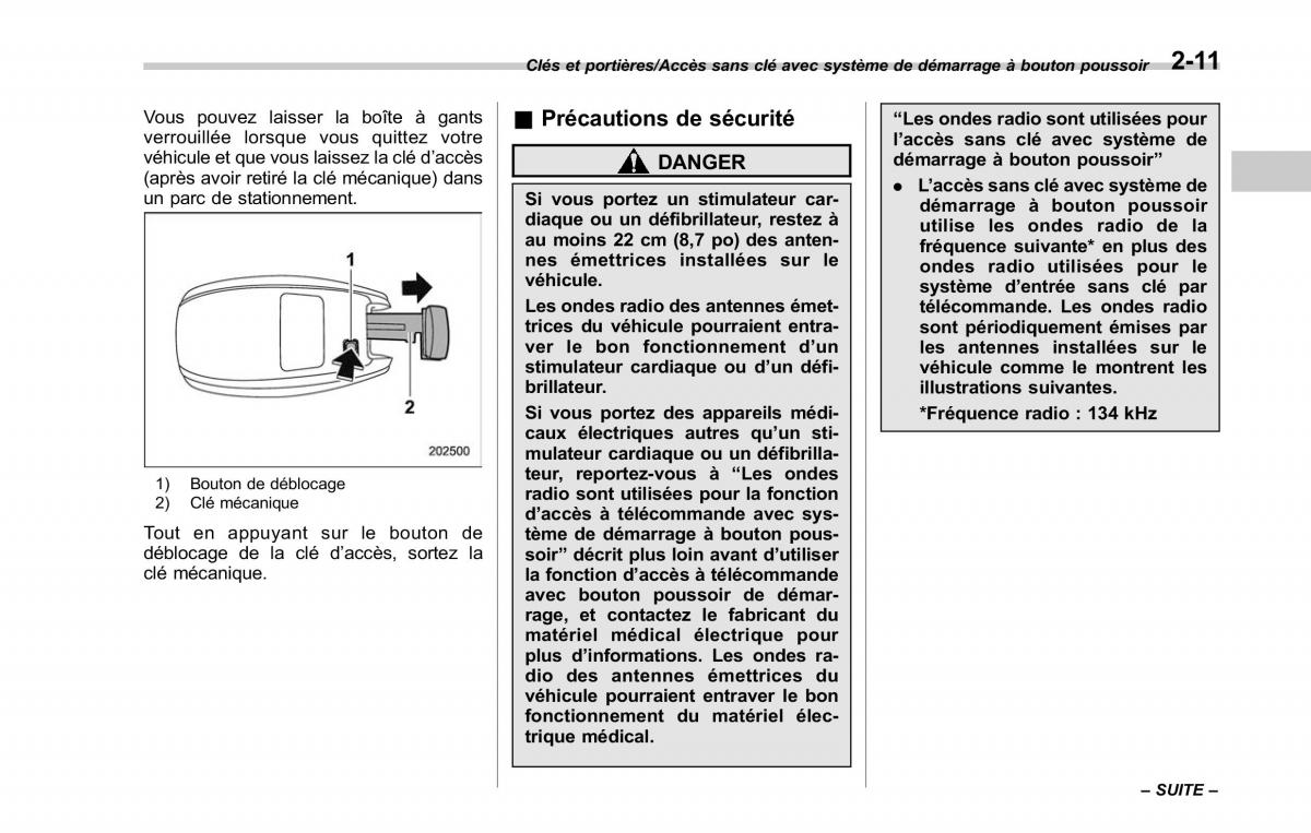 Subaru Outback Legacy V 5 manuel du proprietaire / page 120