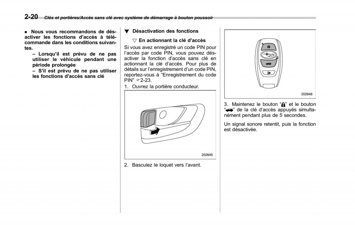 Subaru Outback Legacy V 5 manuel du proprietaire / page 129