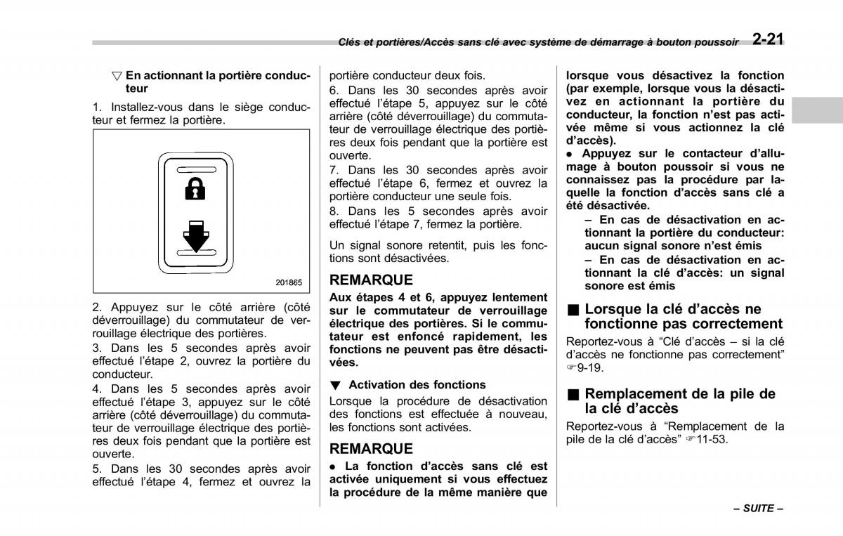 Subaru Outback Legacy V 5 manuel du proprietaire / page 130