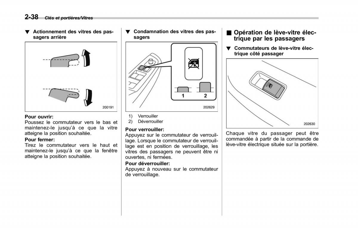 Subaru Outback Legacy V 5 manuel du proprietaire / page 147