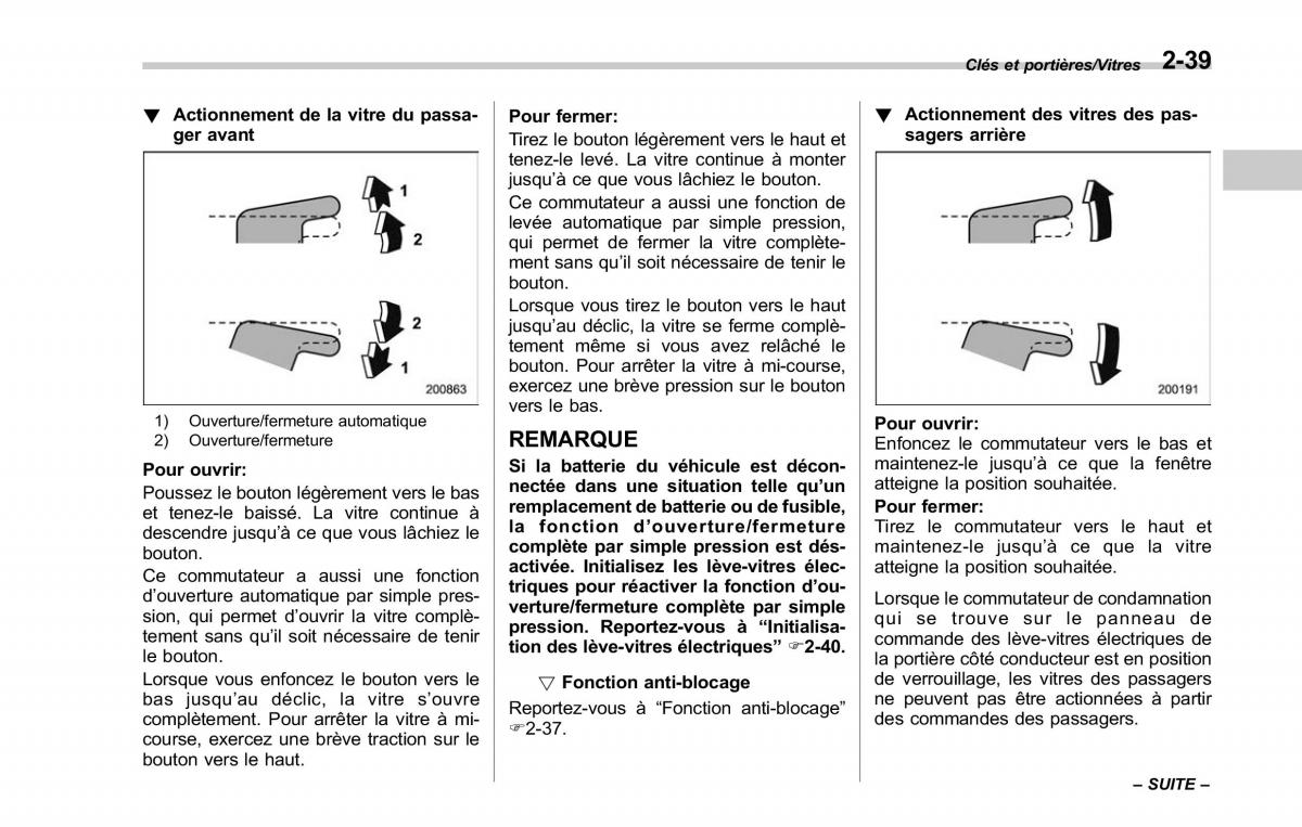 Subaru Outback Legacy V 5 manuel du proprietaire / page 148