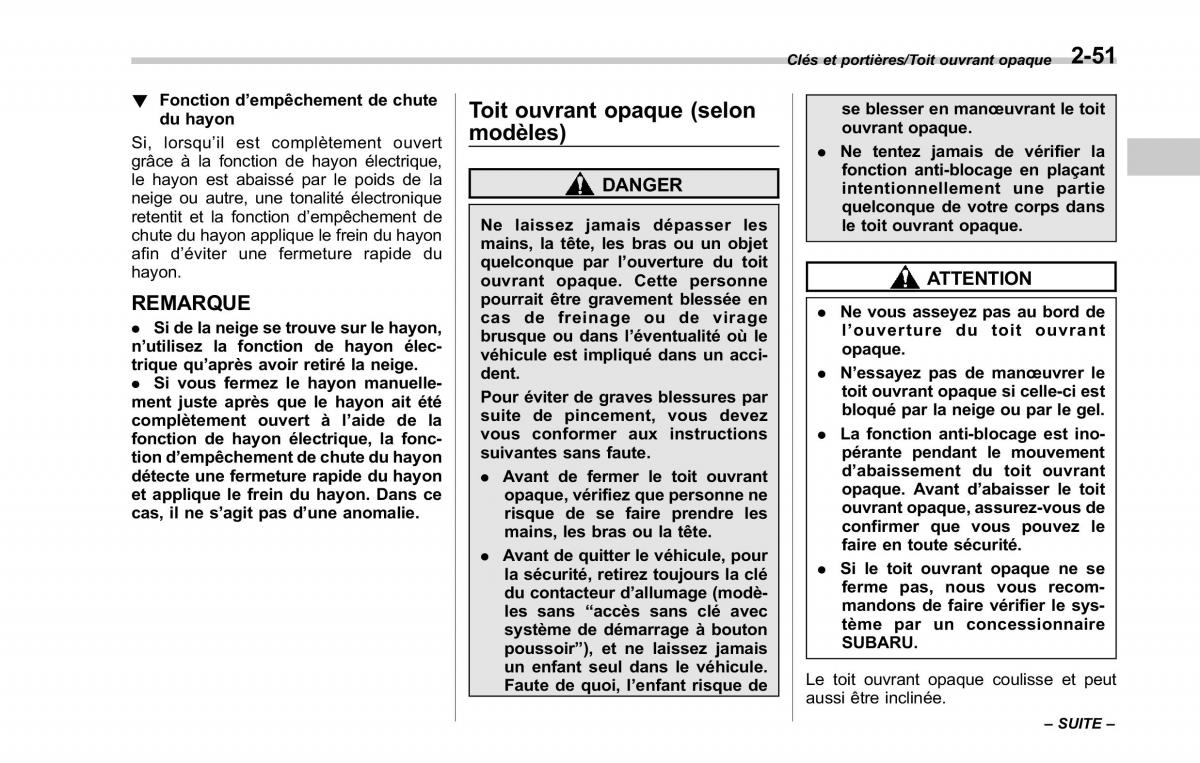 Subaru Outback Legacy V 5 manuel du proprietaire / page 160