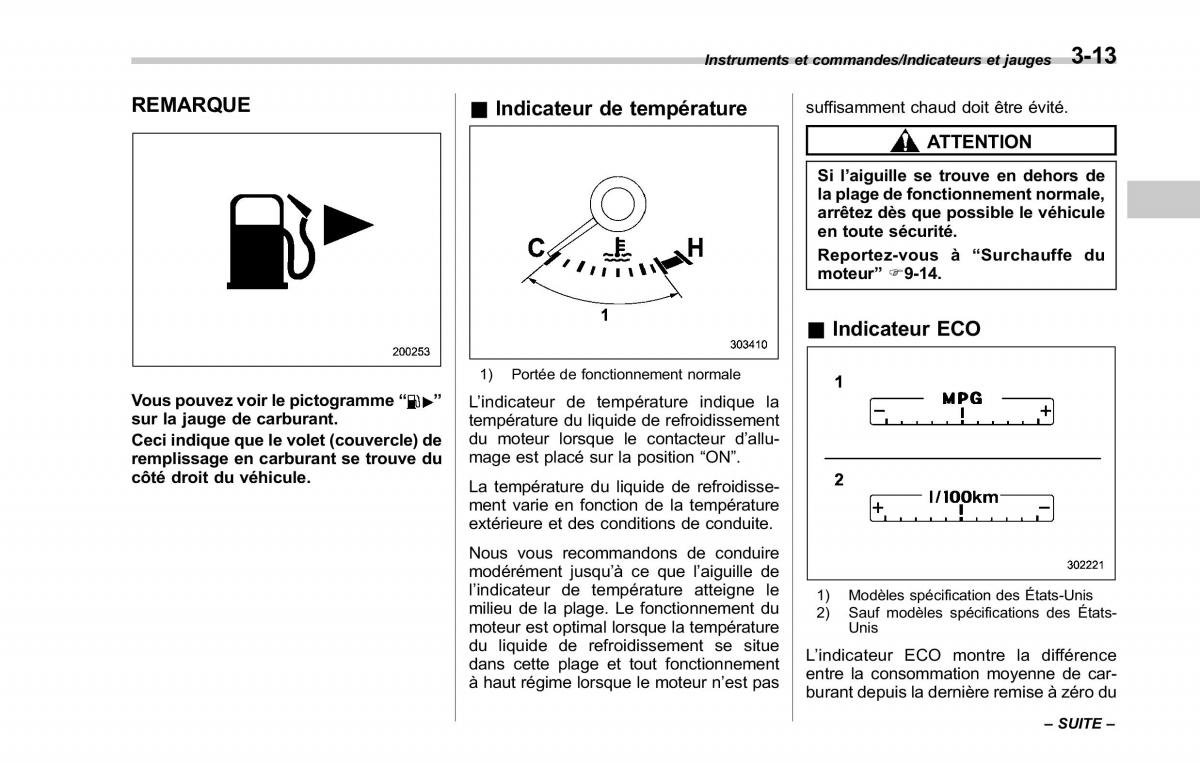 Subaru Outback Legacy V 5 manuel du proprietaire / page 176