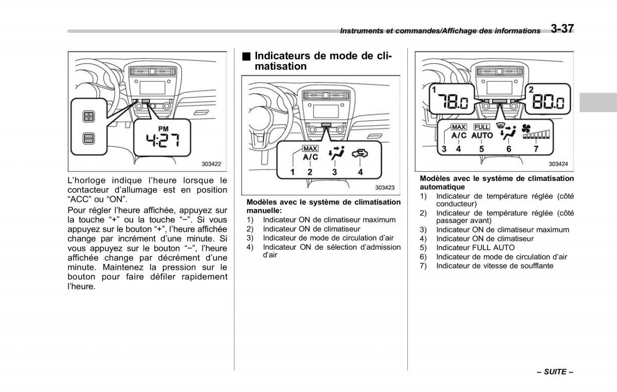 Subaru Outback Legacy V 5 manuel du proprietaire / page 200