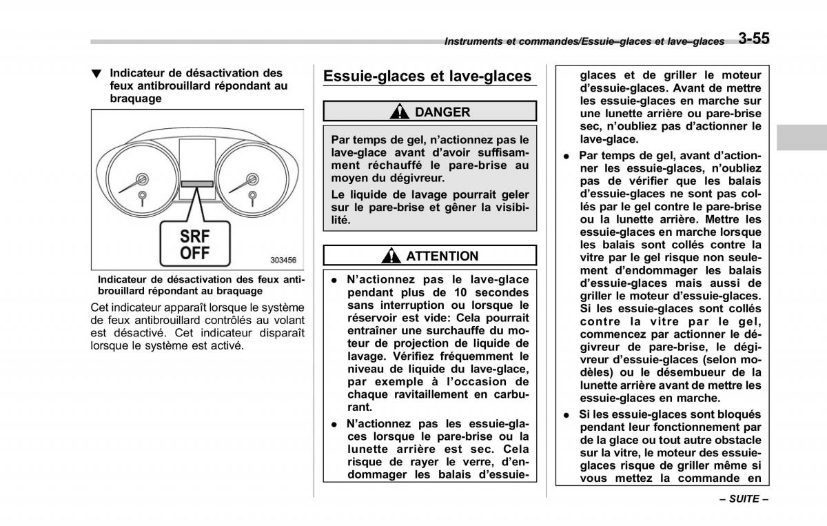 Subaru Outback Legacy V 5 manuel du proprietaire / page 218